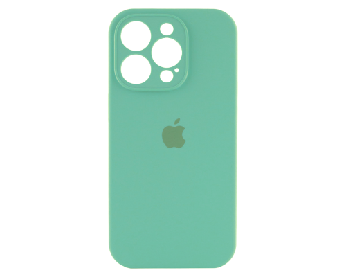 Чохол Silicone Case Full Camera Protective iPhone 14 Pro Max spearmint PLS-00-00103027