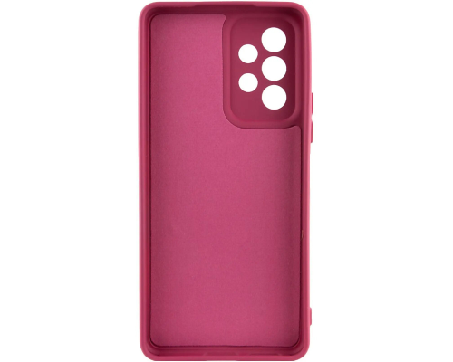 Чохол Silicone Cover Full Camera Samsung A135 Galaxy A13 marsala PLS-00-00118248
