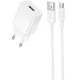 Зарядний пристрій Borofone BAS71A 10.5W 2.1A USB-A з кабелем A-C white PLS-00-00147787