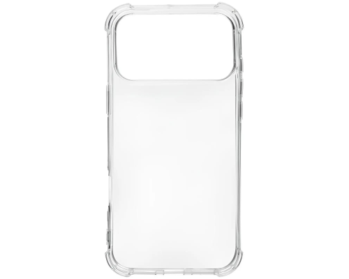 Чохол WXD Silicone 0.8 mm HQ iPhone 17 Pro transparent PLS-00-00147804