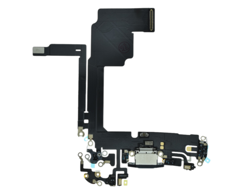 Шлейф iPhone 15 Pro з роз'ємом зарядки blue titanium (Original China) PLS-00-00112864