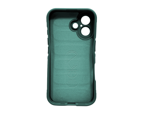 Чохол Magic Shield iPhone 16 dark green PLS-00-00157933
