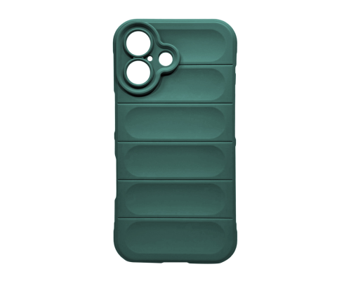 Чохол Magic Shield iPhone 16 dark green PLS-00-00157933