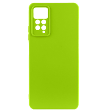 Чохол Silicone Cover Full Camera Xiaomi Redmi Note 11 Pro 5G neon green PLS-00-00118628