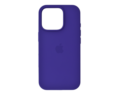 Чохол Silicone Case Full Protective iPhone 16 Pro dark purple PLS-00-00130668