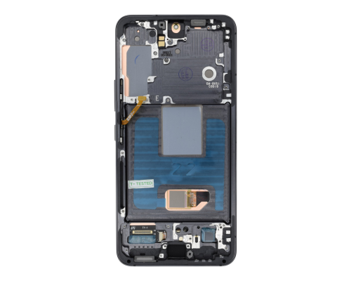 Дисплей Samsung S901 Galaxy S22 з сенсором та рамкою black (OLED) (Big size) PLS-00-00149227