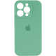 Чохол Silicone Case Full Camera Protective iPhone 15 Pro Max spearmint PLS-00-00115771