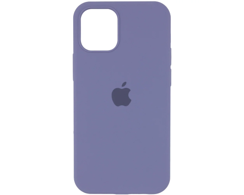 Чохол Silicone Case Full Protective iPhone 14 lavender gray PLS-00-00103583