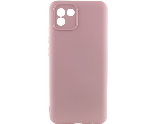 Чохол Silicone Cover Full Camera Samsung A035 Galaxy A03 pink sand PLS-00-00103748