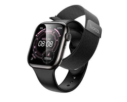 Смарт годинник Hoco Y42 Smart sports black PLS-00-00161967
