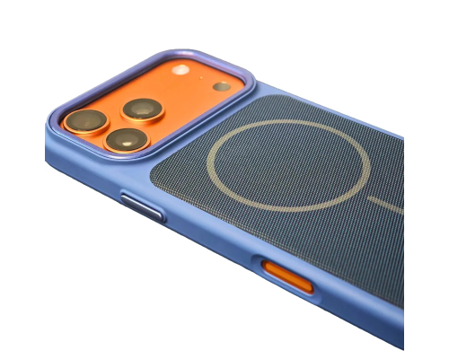 Чохол TechWoven Hybrid with Magnetic для iPhone 17 Pro Max blue PLS-00-00165348