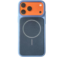 Чохол TechWoven Hybrid with Magnetic для iPhone 17 Pro Max blue PLS-00-00165348