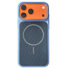 Чохол TechWoven Hybrid with Magnetic для iPhone 17 Pro Max blue PLS-00-00165348