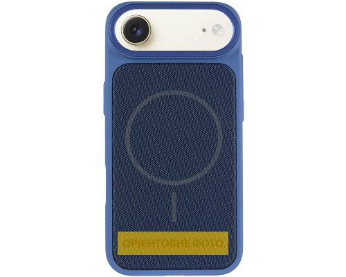 Чохол TechWoven Hybrid with Magnetic для iPhone 17 Air blue PLS-00-00165334