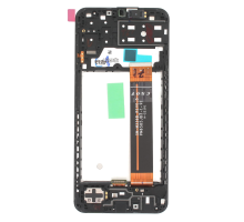 Дисплей Samsung A135 Galaxy A13 (2022) з сенсором та рамкою black (Original) PLS-00-00092995