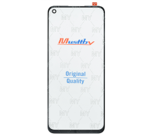 Скло дисплея OPPO A76 з OCA плівкою black (Musttby) PLS-00-00110329