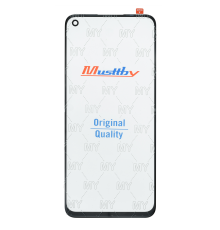 Скло дисплея OPPO A76 з OCA плівкою black (Musttby) PLS-00-00110329