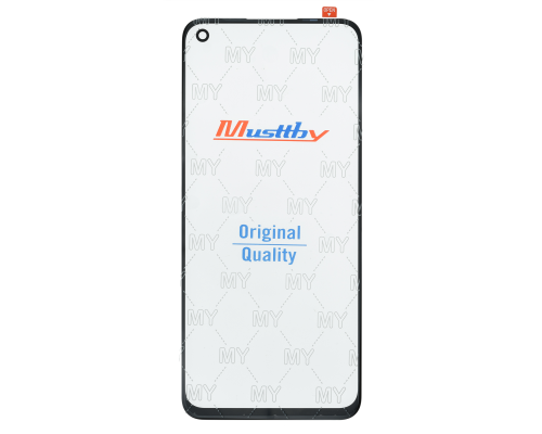 Скло дисплея OPPO A76 з OCA плівкою black (Musttby) PLS-00-00110329