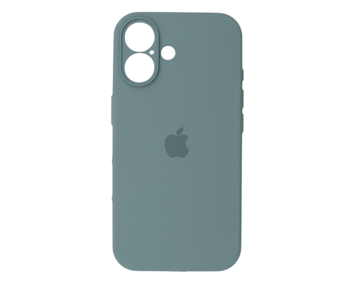 Чохол Silicone Case Full Camera Protective iPhone 16 pine green PLS-00-00130771