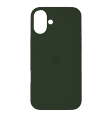 Чохол Silicone Case Full Protective iPhone 16 atrovirens PLS-00-00130536