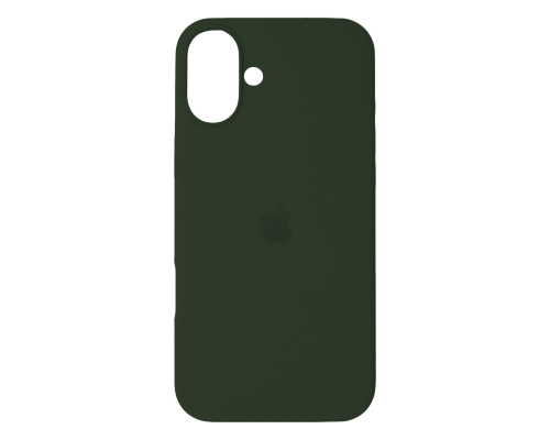 Чохол Silicone Case Full Protective iPhone 16 atrovirens PLS-00-00130536