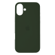 Чохол Silicone Case Full Protective iPhone 16 atrovirens PLS-00-00130536