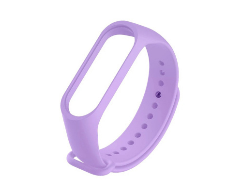 Ремінець Xiaomi Mi Band 7 Silicone light purple PLS-00-00099591