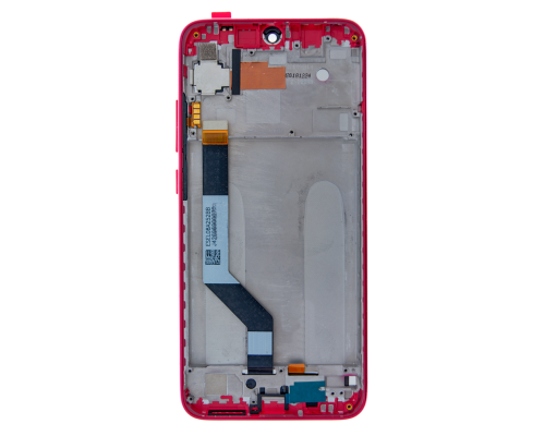 Дисплей Xiaomi Redmi Note 7 з сенсором та рамкою red PLS-00-00069785