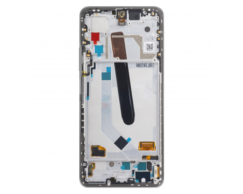 Дисплей Xiaomi Poco F3 з сенсором та рамкою white (Original) PLS-00-00068849