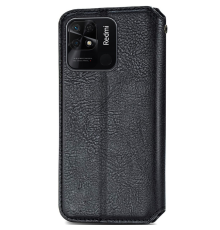 Чохол-книжка Leather Cubic Xiaomi Redmi 10C black PLS-00-00098712