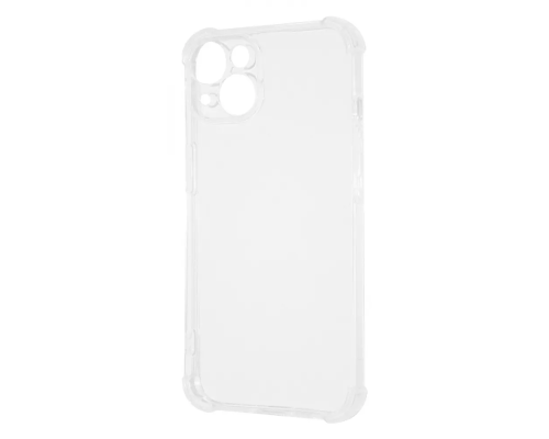 Чохол WXD Silicone 0.8 mm HQ iPhone 14 transparent PLS-00-00100218