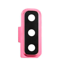Скло камери Samsung A750 Galaxy A7 2018 з рамкою pink PLS-00-00042256