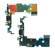 Шлейф iPhone 8 з роз'ємом зарядки black (Original) PLS-00-00079122