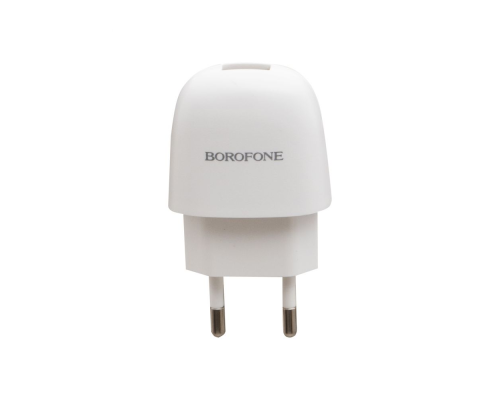 Зарядний пристрій Borofone BA49A 10.5W 2.1A 1USB-A white PLS-00-00054133