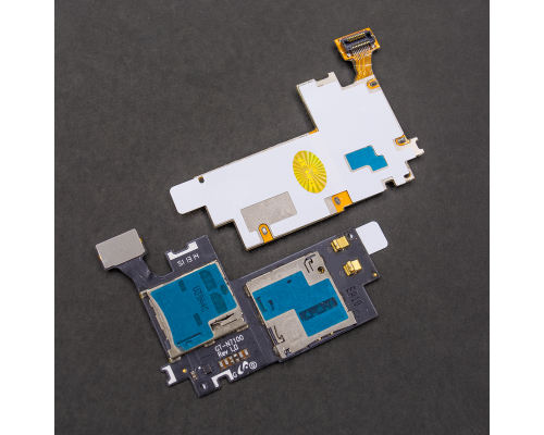 Шлейф Samsung N7100 Note 2 з роз'ємом для SIM карти (Original Used) PLS-00-00016508