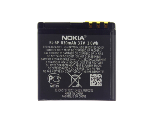 Акумулятор Nokia BL-6P (Original China) PLS-00-00018010