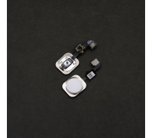 Шлейф з кнопкою Home iPhone 6, 6 plus white (Original) PLS-00-00020827