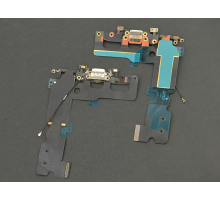 Шлейф iPhone 7 Plus з роз'ємом зарядки white PLS-00-00013576