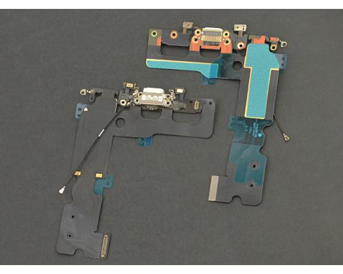 Шлейф iPhone 7 Plus з роз'ємом зарядки white PLS-00-00013576