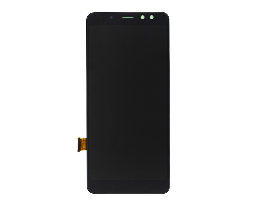 Дисплей Samsung A530 Galaxy A8 (2018) з сенсором black (OLED) PLS-00-00019563