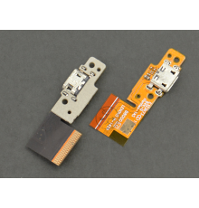 Шлейф Lenovo B8000 Yoga Tablet 10 з роз'ємом зарядки PLS-00-00013380