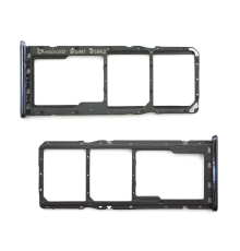 Тримач SIM-карти та карти пам'яті Samsung A750F Galaxy A7 (2018) Dual Sim black PLS-00-00026595