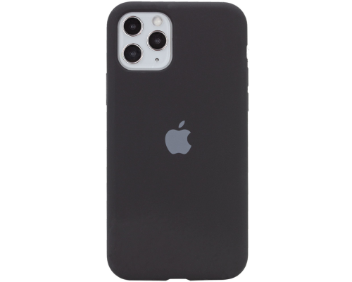 Чохол Silicone Case Full Protective iPhone 11 Pro Max black PLS-00-00071439