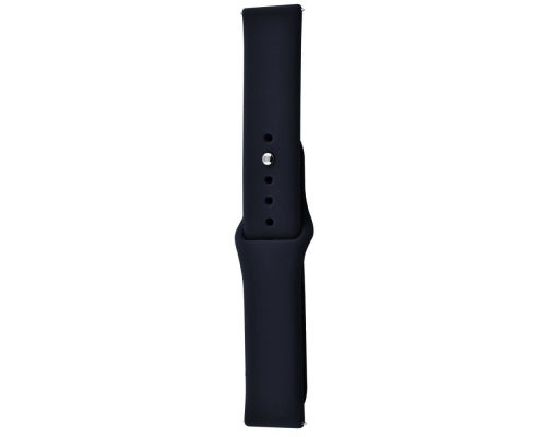 Ремінець універсальний Sport Band (Amazfit, Samsung, Huawei) 20mm black PLS-00-00049510