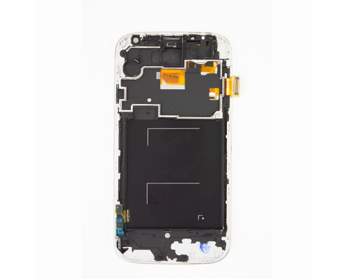 Дисплей Samsung i9500 Galaxy S4 з сенсором та рамкою white (IPS) PLS-00-00019113