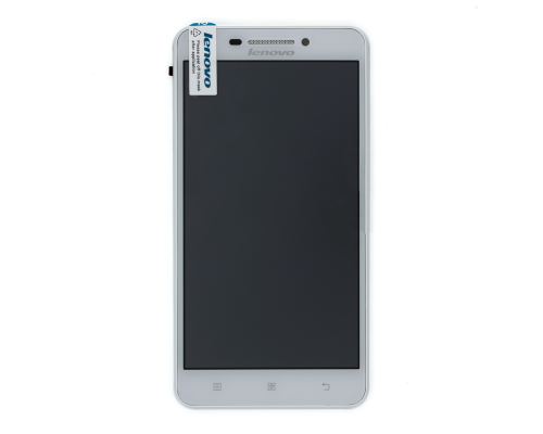 Дисплей Lenovo A5000 з сенсором та рамкою white (Original China) PLS-00-00027537