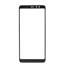 Скло дисплея Samsung A730 Galaxy A8 Plus black (Original China) PLS-00-00019103