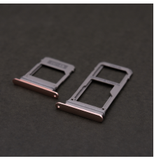 Тримач SIM-карти та карти пам'яті Samsung A520F Galaxy A5 (2017) Dual Sim pink PLS-00-00018054