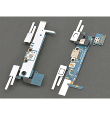 Шлейф Samsung A500 Galaxy A5 з роз'ємом зарядки та навушників (Original Used) PLS-00-00013376