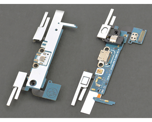 Шлейф Samsung A500 Galaxy A5 з роз'ємом зарядки та навушників (Original Used) PLS-00-00013376